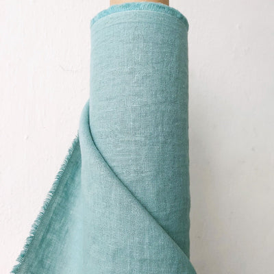 2pc-Natural Irish rish Linen-Pure Mint-CL639501628
