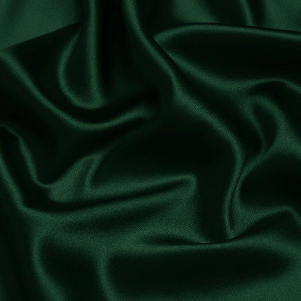 Color-Plain Dark Green Soft Silk