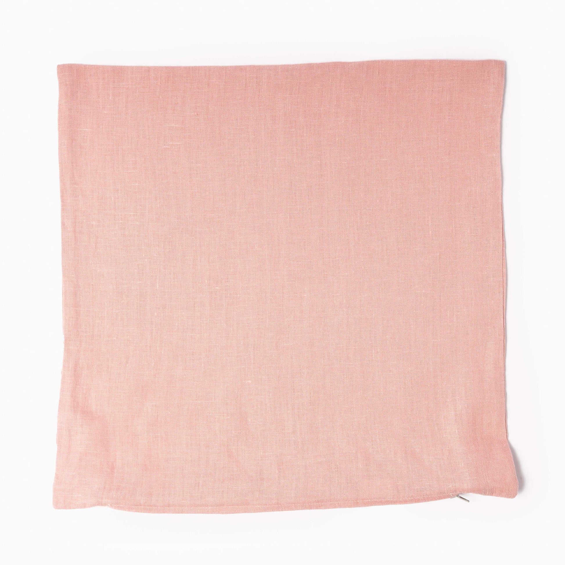 Dusty Pink Linen Cushion Cover