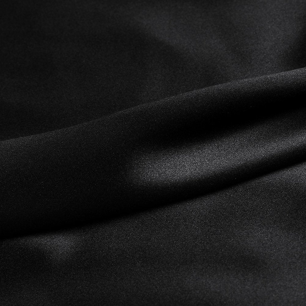 Black-Viscose Silk-ST65987