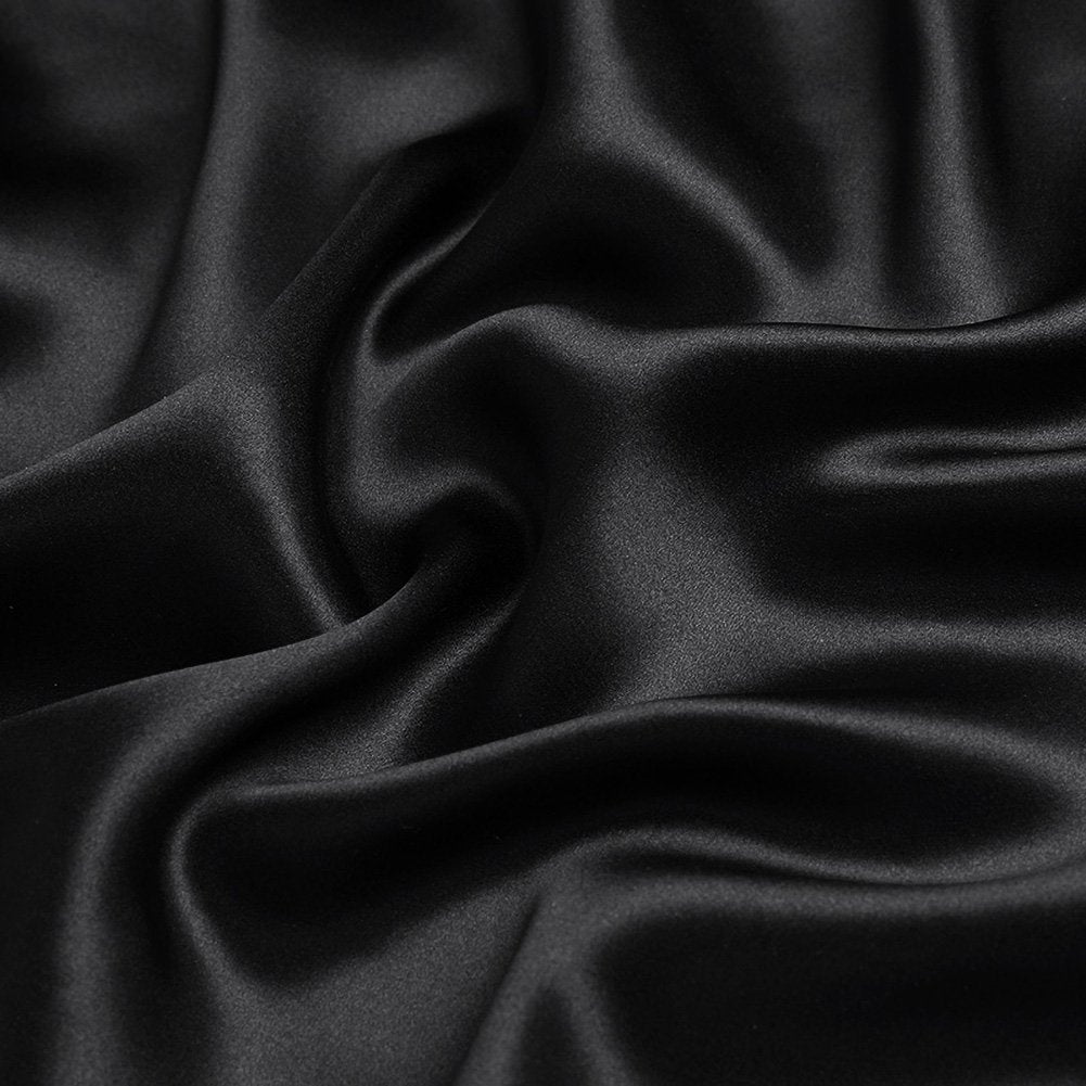 Black-Viscose Silk-ST65987