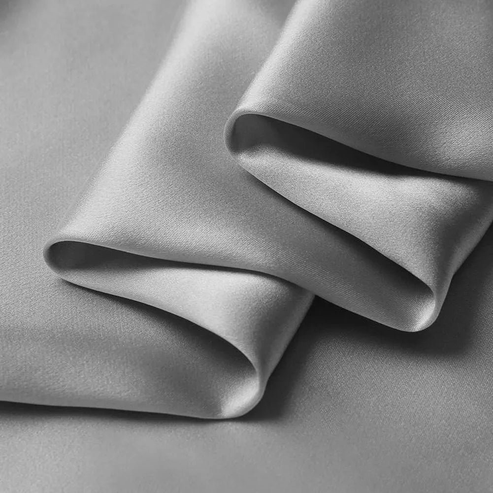 Silver Grey-Viscose Silk-ST22701