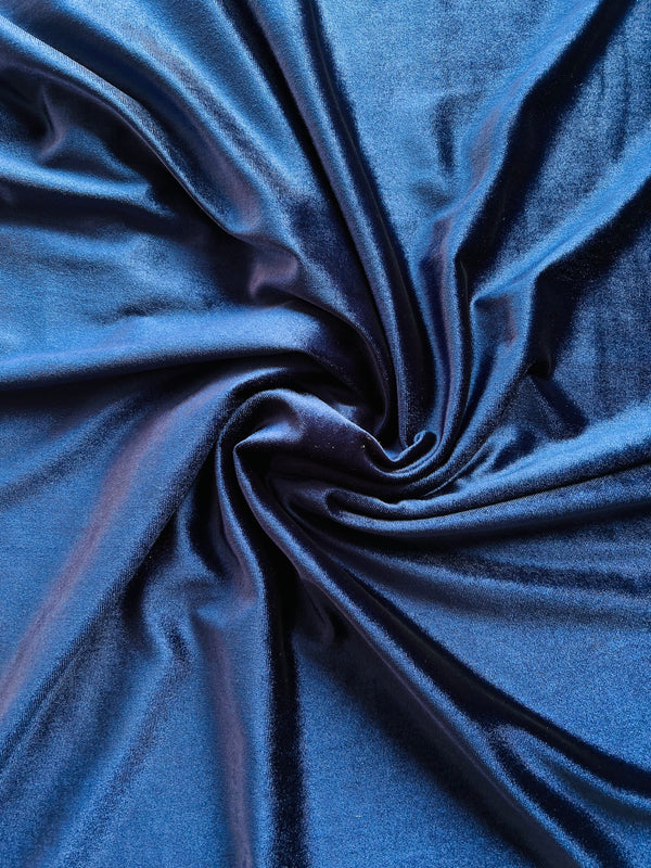 Premium Navy Blue Velvet-2pc