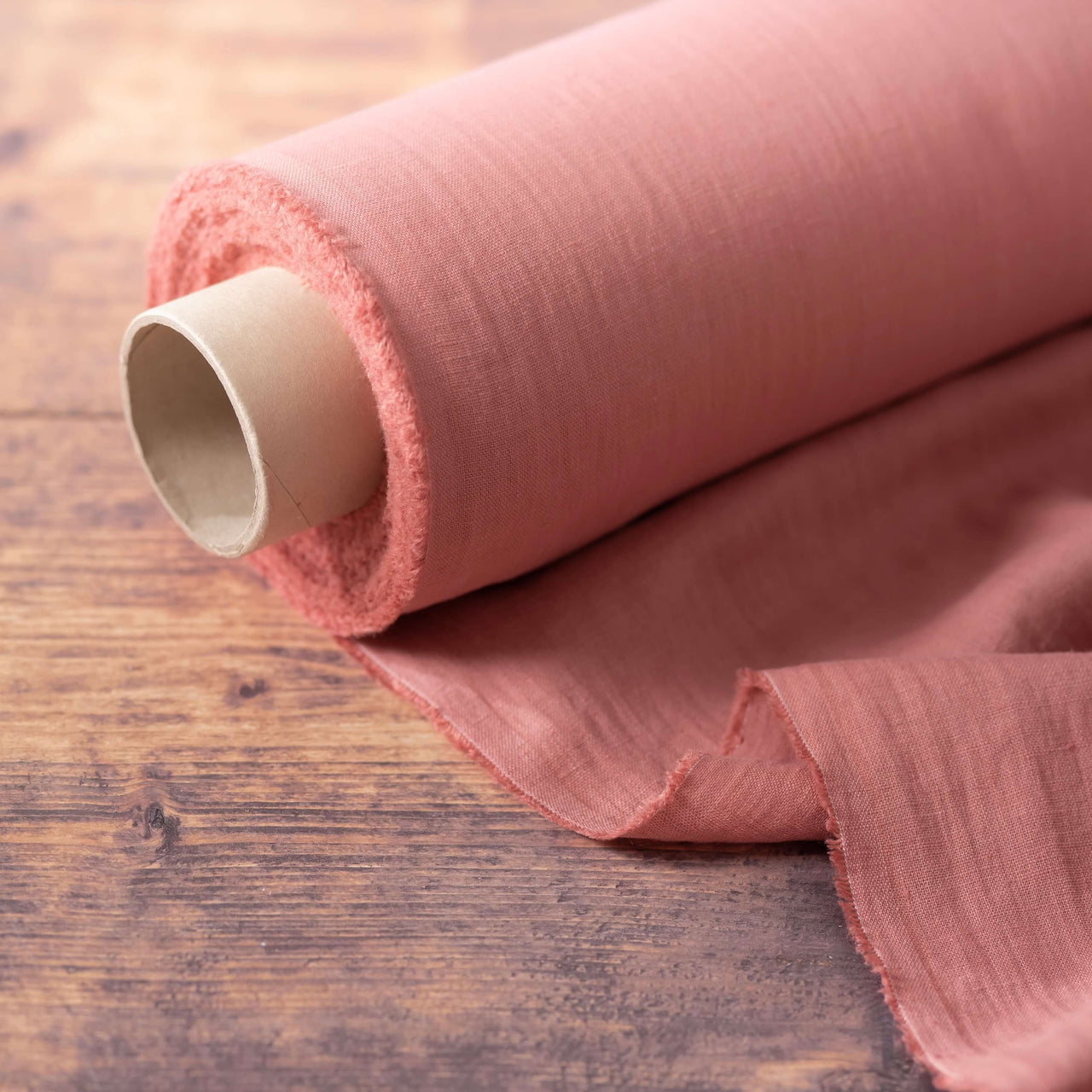 2pc-Natural Irish Linen-Rose Pink-CL145510038