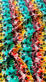 Vibrant Serenity Digital Print - Unstitched Khaddar