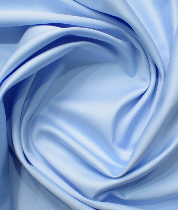 Color-Light Sky Blue Plain Cotton