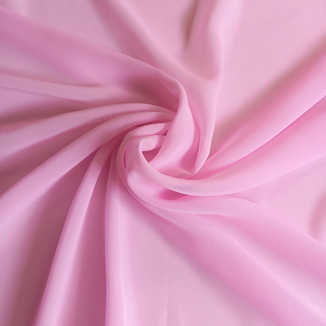 Plain Baby Pink Chiffon fabric-DP2795440