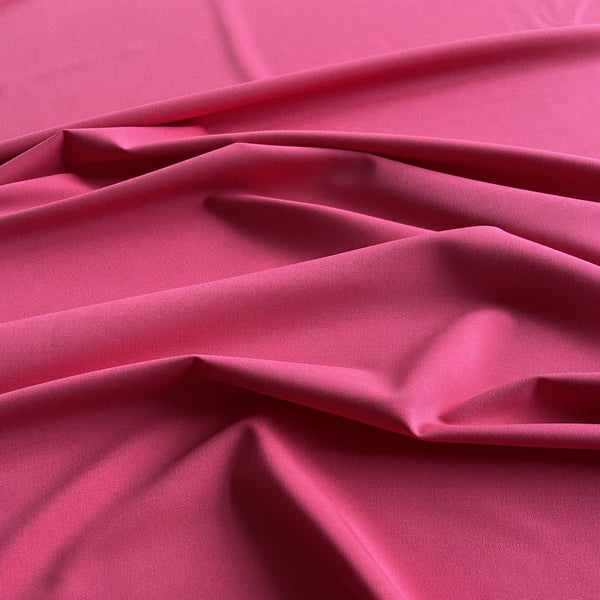 Color-Shocking Pink Plain Cotton