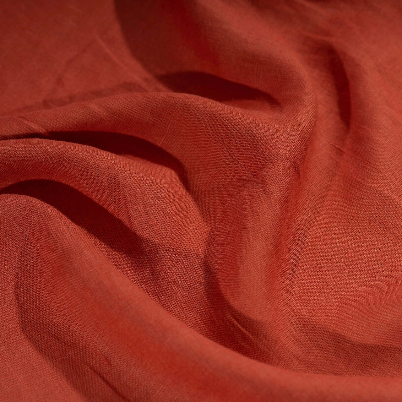2pc-Natural Irish Linen-Brick Red-CT3429479