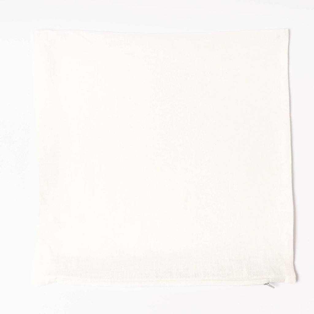 Ivory Linen Cushion Cover