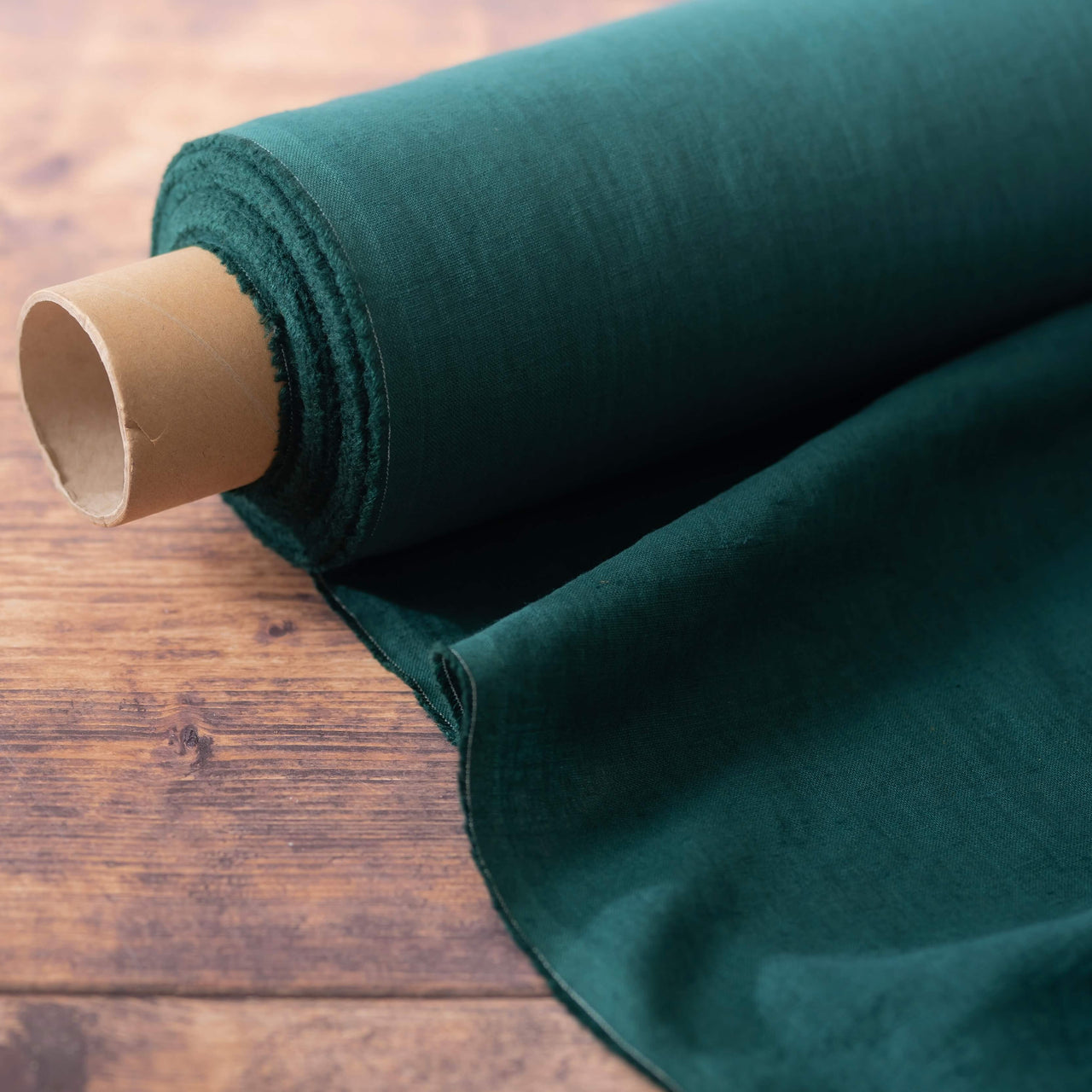 2pc-Natural Linen-Dark Forest Green-CL55561993