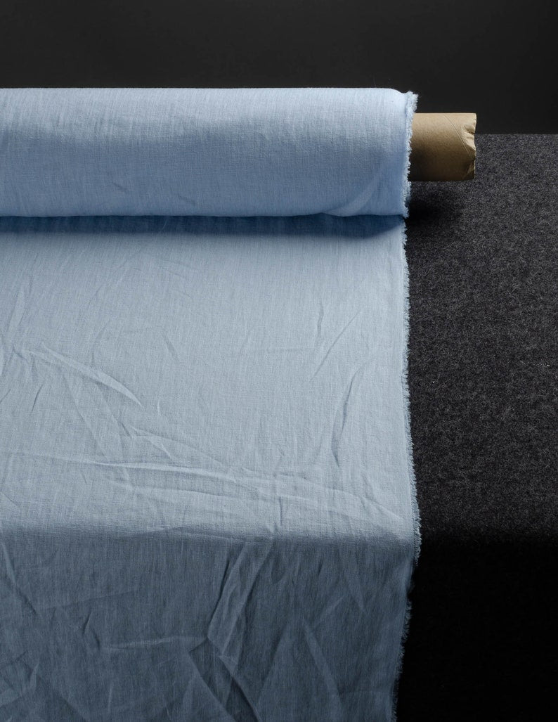 2pc-Natural Linen-Sky Blue-CL147363