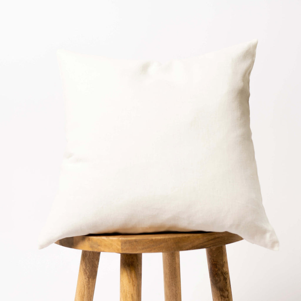 Ivory Linen Cushion Cover