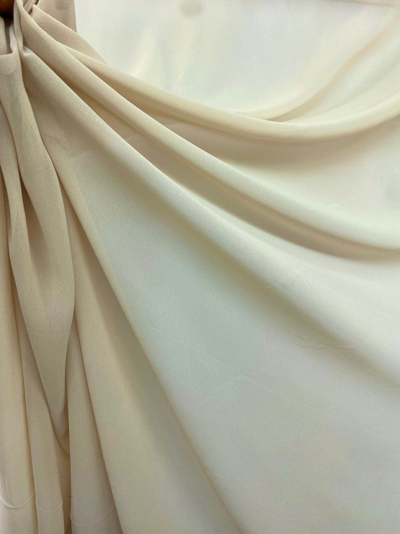 Pure Emerald Chiffon/Per Yard