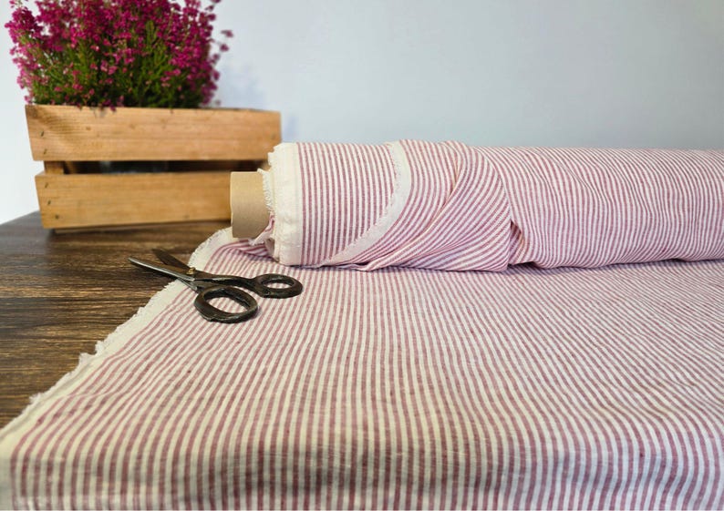 2pc Imported Lawn-Red Stripe-CL14738199