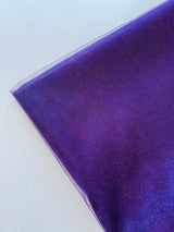 Indigo Glittered Net Fabric