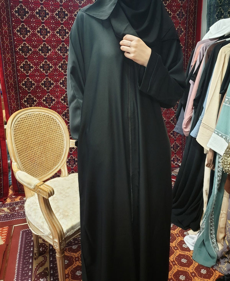 Black-Nida-Abaya Unstitched