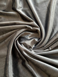 Micro 5000-Premium Grey Plain Velvet-2pc Suit