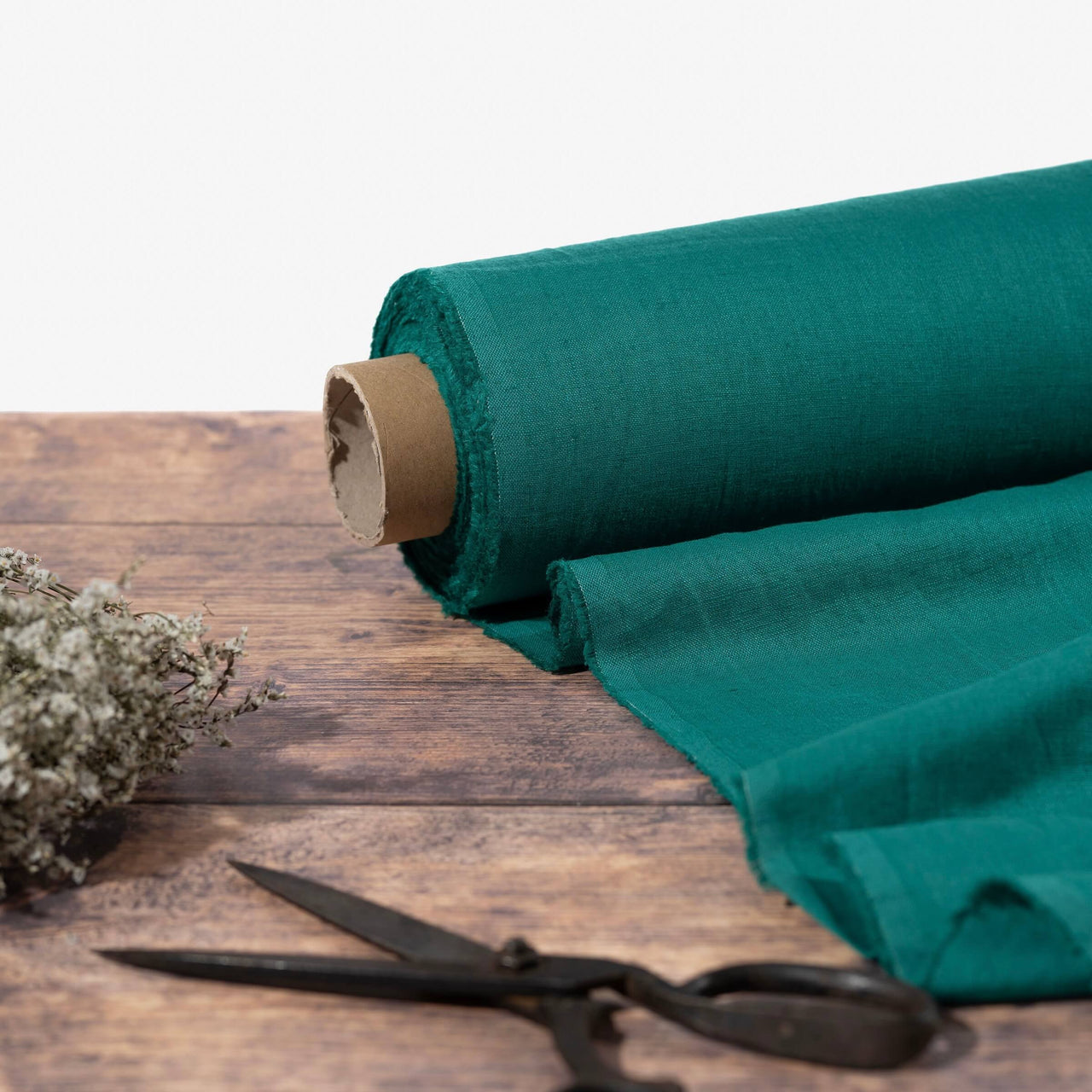 2pc-Natural Linen-Emerald Green-CL6391638