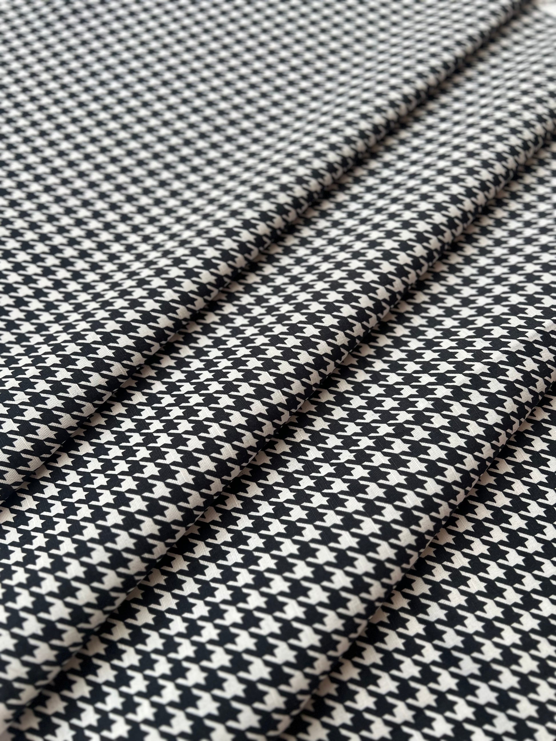 Black & White Houndstooth Corduroy-2pc Suit-KT122418