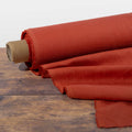 2pc-Natural Irish Linen-Brick Red-CT3429479