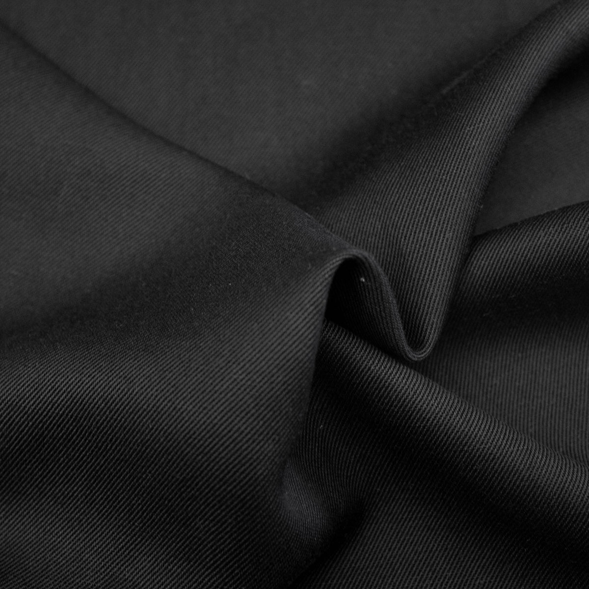 Black Stone Solid Linen Fabric-2pc Suit-BY26940