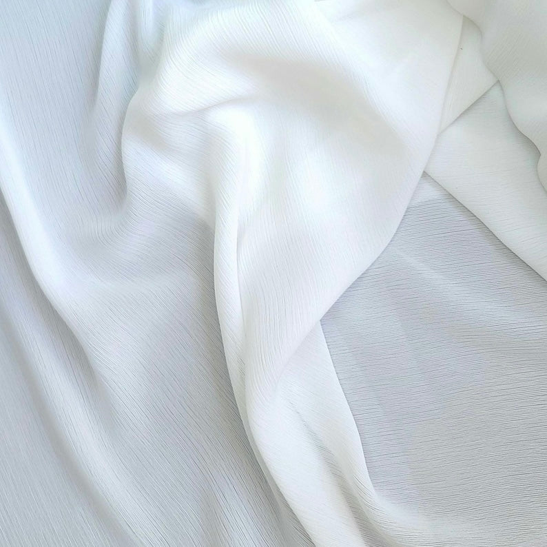 Pure Crinkle Chiffon/Per Yard