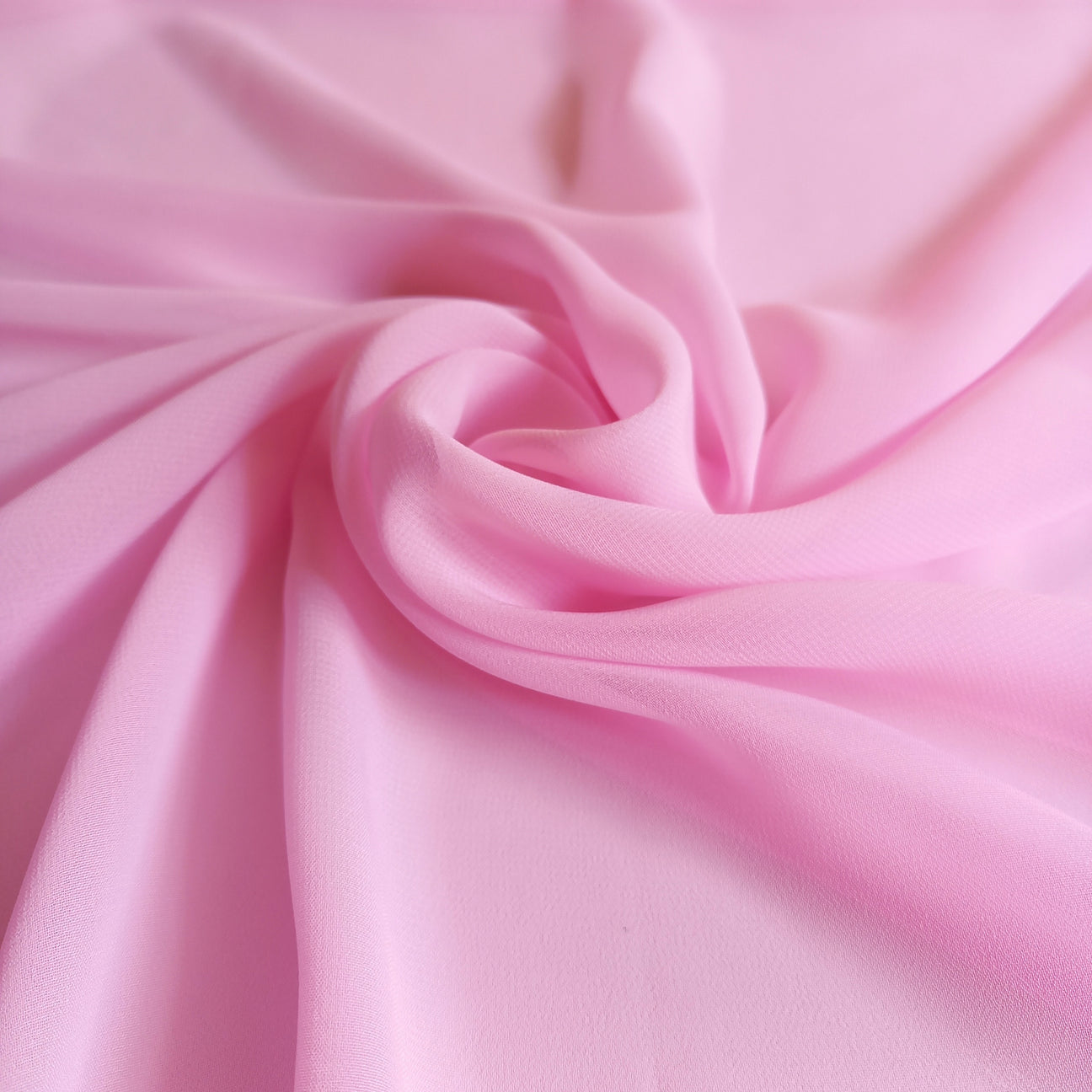 Plain Baby Pink Chiffon fabric-DP2795440