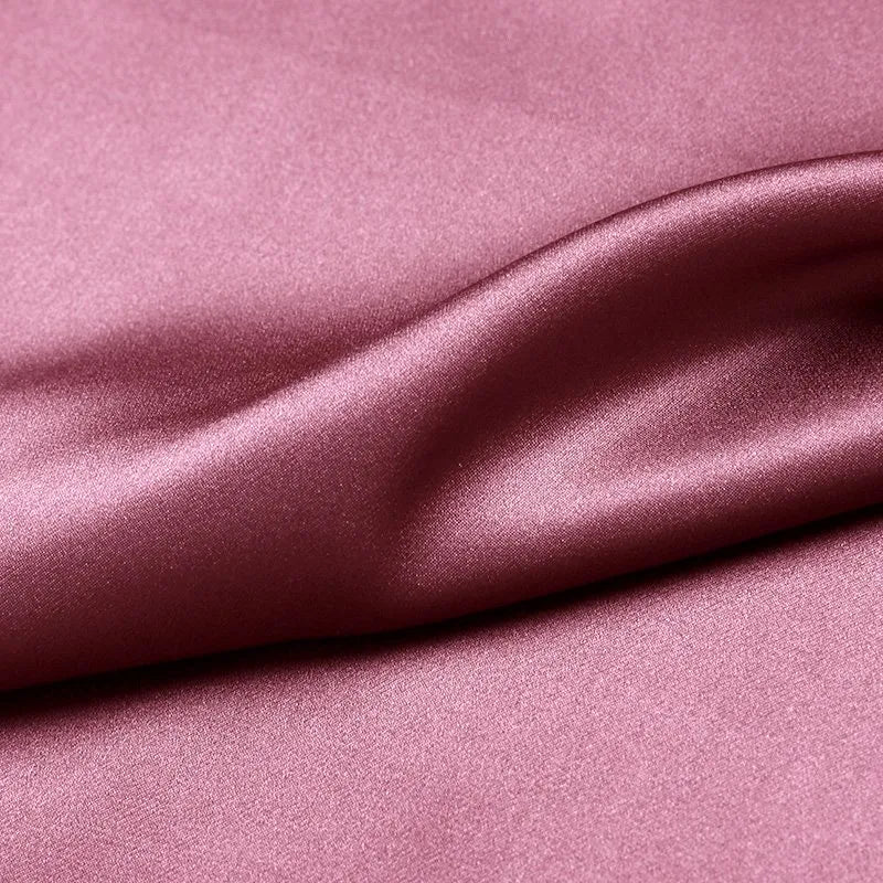 Color-Plain Rapture Rose Viscose Silk