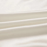 Color-Plain Off White Viscose Silk