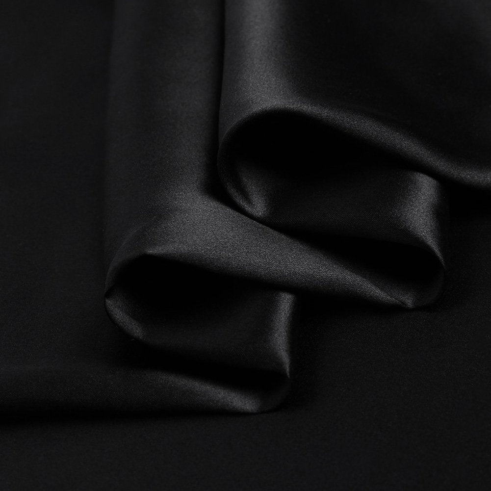 Black-Viscose Silk-ST65987