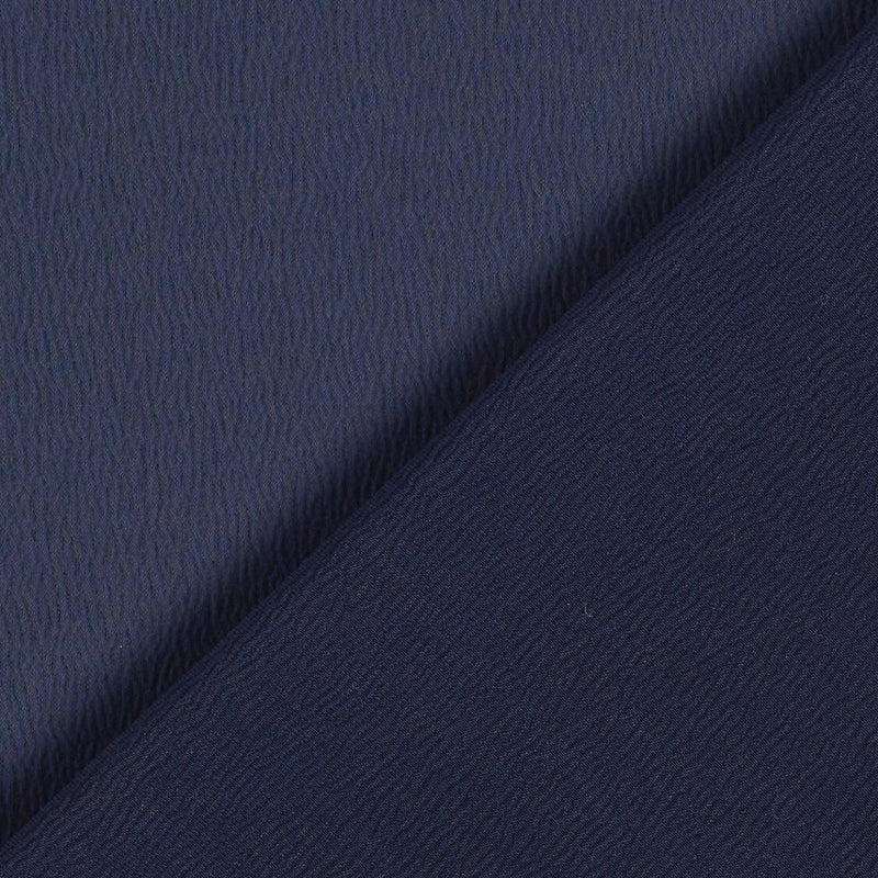 Crepe Gabardine Texture-Navy Midnight-CF193593