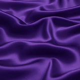 Color-Plain Solid Purple Viscose Silk