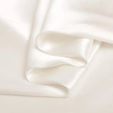 Color-Plain Off White Viscose Silk