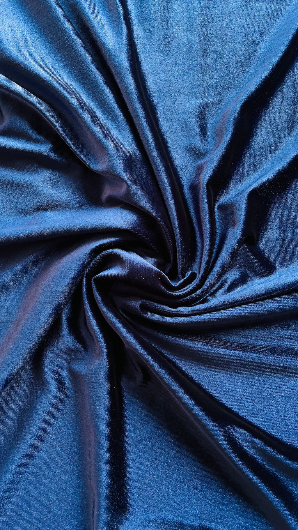 Micro 5000-Premium Navy Plain Velvet-2pc Suit