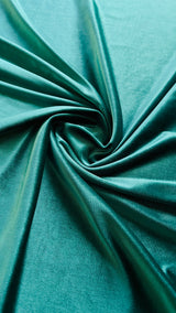 Premium Sea Green Plain Velvet-2pc Suit