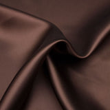 Color-Plain Brown Soft Silk