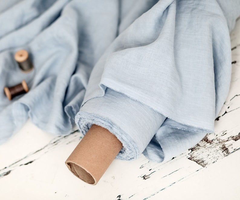 2pc-Natural Linen-Sky Blue-CL147363