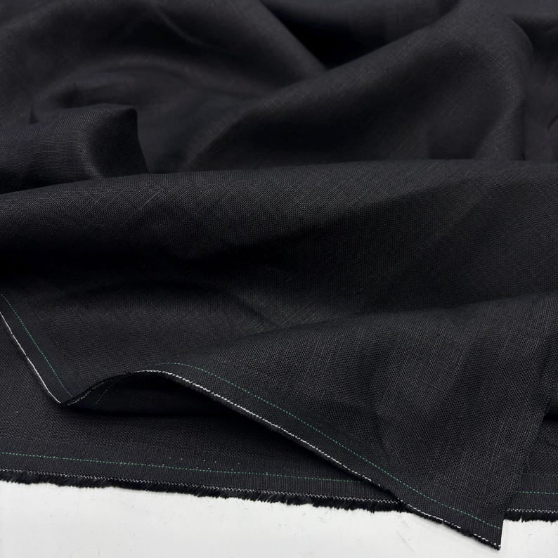 2pc-Natural Irish Linen-Black-CL14731937