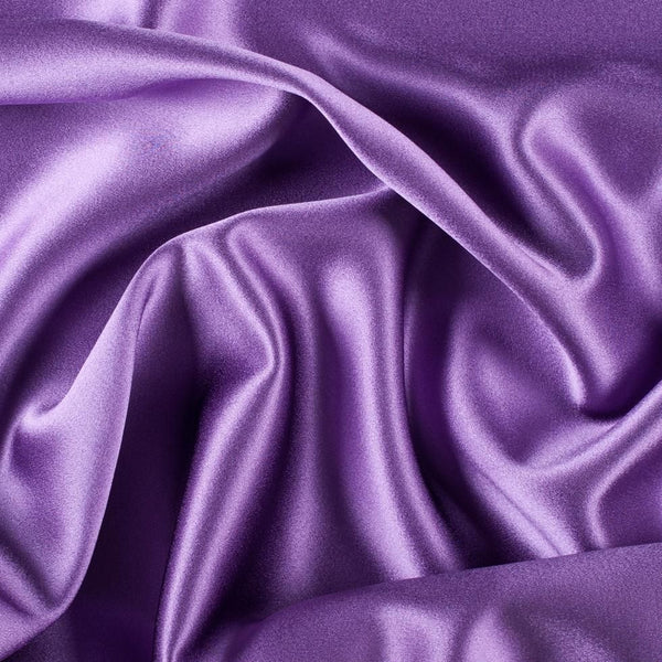 Color-Plain Purple Soft Silk