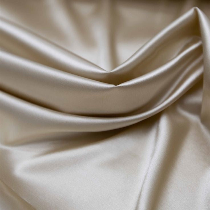 Charmeuse Silk-Beige-DY7707