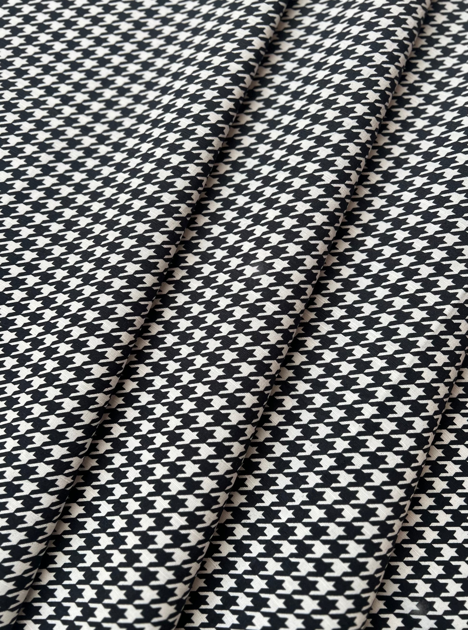 Black & White Houndstooth Corduroy-2pc Suit-KT122418