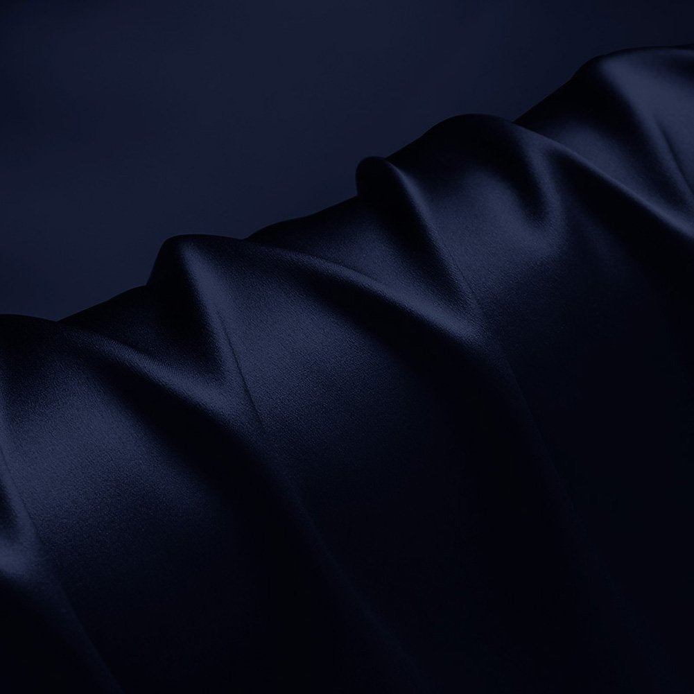 Navy Blue-Viscose Silk-ST29560