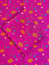 Shocking Pink Delight - Unstitched Khaddar