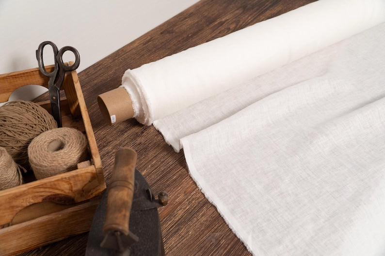 2pc-Natural Irish Linen-Natural White Undyed-CL4451828