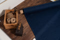 2pc-Natural Irish Linen-Midnight Navy-CL147400