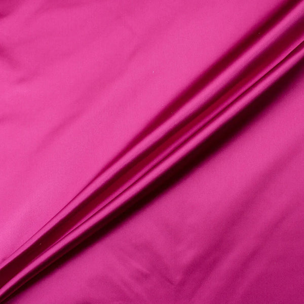 Color-Plain Magenta Pink Soft Silk