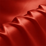 Color-Plain Red Soft Silk