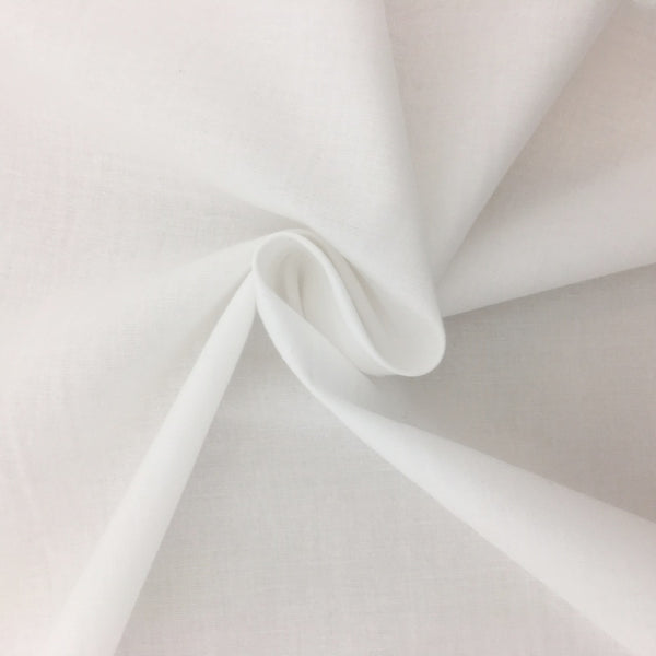 Color-White Plain Cotton